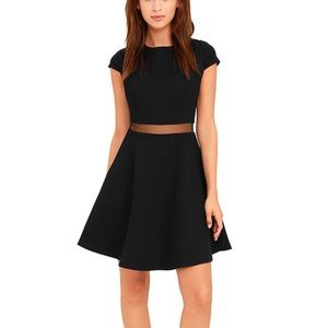 Legendary Lovers Black Skater Dress from LuLu’s